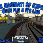 12578_BAGMATI SF EXPRESS FLG & ITS LHB COACH