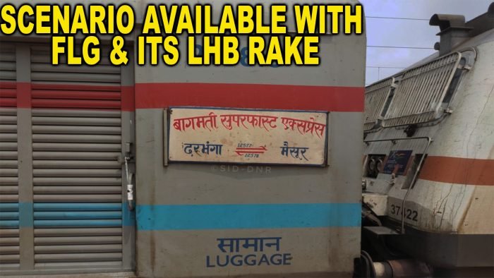 12578_BAGMATI SF EXPRESS FLG & ITS LHB COACH - Image 2