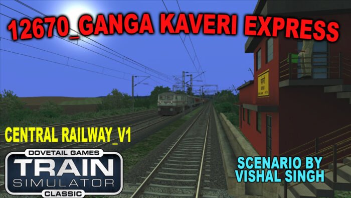 12670 12670_GANGA KAVERI EXPRESS WITH ITS LHB - Image 1